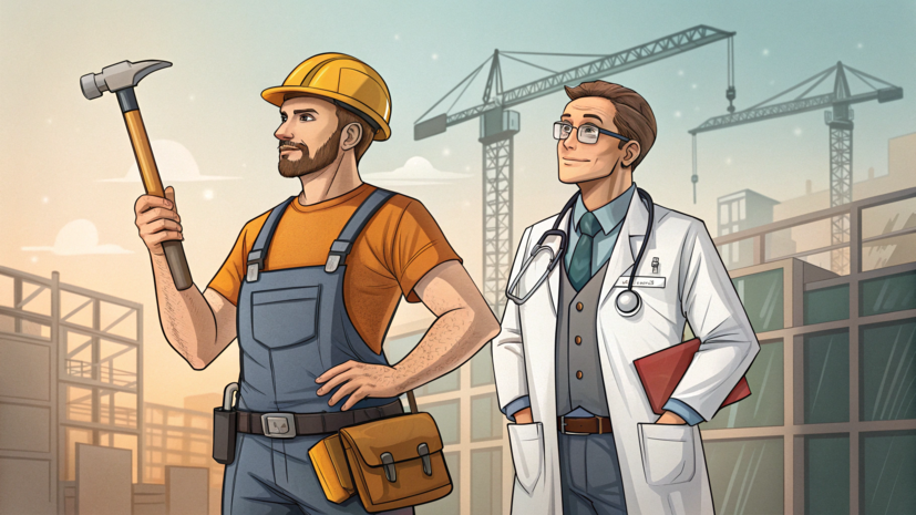 SuperJob: проблема кадрового голода острее всего в медицине и строительстве